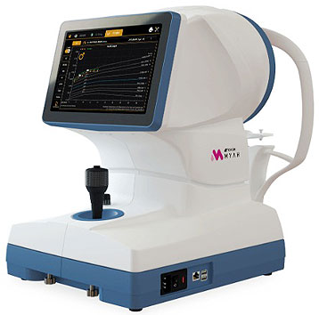 角膜形状解析/眼軸長計測検査機器 MYAH(マイア)
